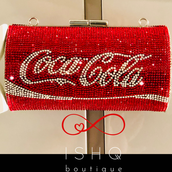 Selena ~ Classic Cola inspired Clutch - Ishq Boutique